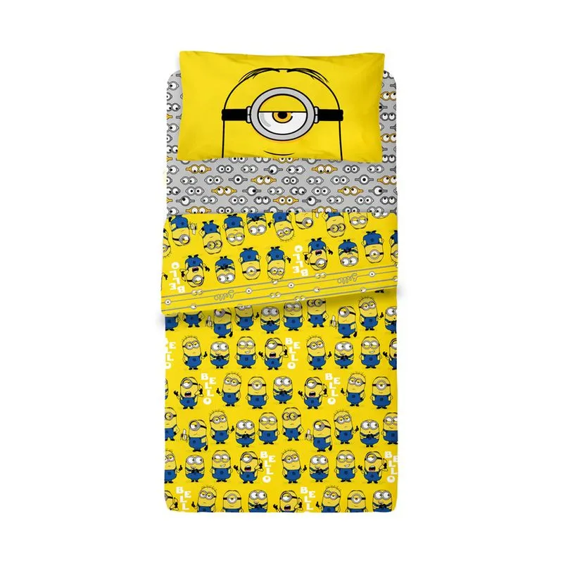 Juego de sabanas Piñata 1 1/2plaza. MINIONS - Imagen 2