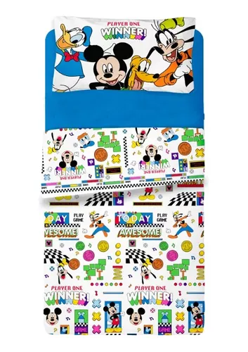 Juego de sabanas Piñata 1 1/2plaza. MICKEY MOUSE - Imagen 3