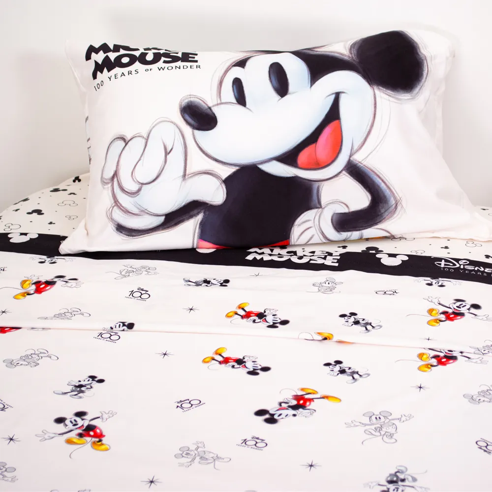 Juego de Sábanas Piñata Ultra Soft 180 Hilos. MICKEY MOUSE - Imagen 5