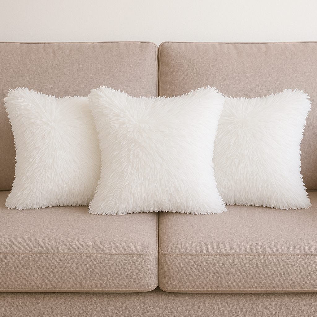 ALMOHADONES DE PIEL ❤ - Imagen 6