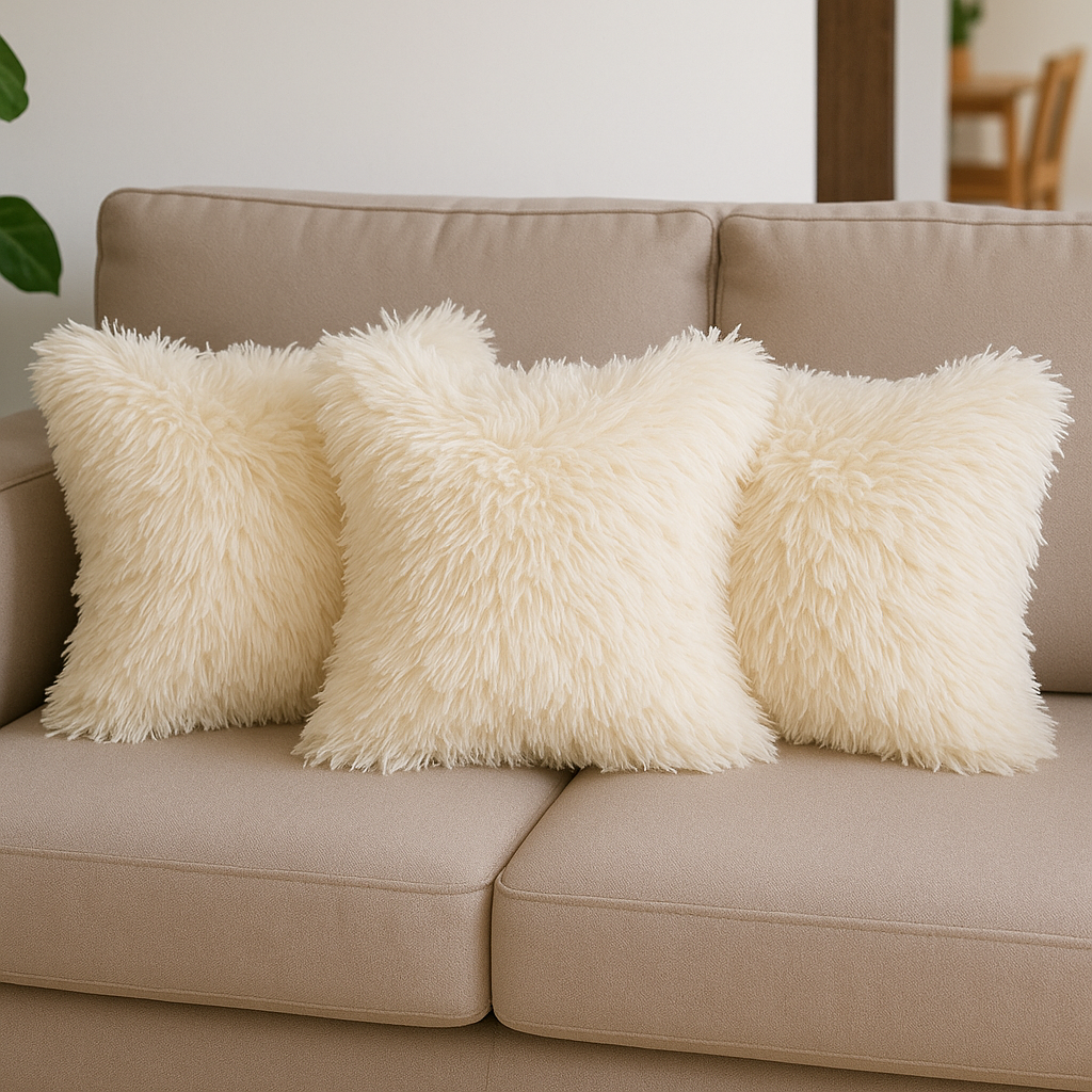 ALMOHADONES DE PIEL ❤ - Imagen 7