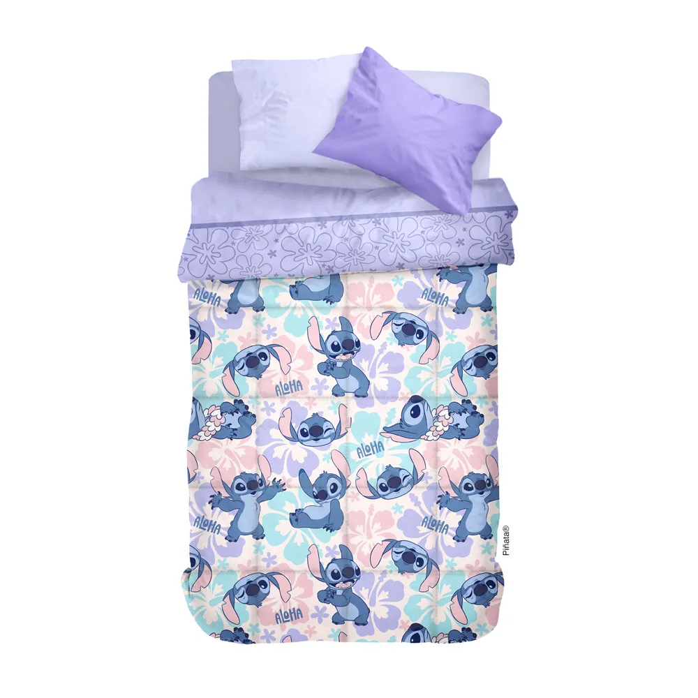 ACOLCHADO STICH - FLANNEL PIÑATA. - Imagen 2