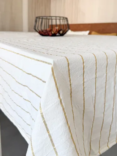 MANTEL TUSOR RAYAS - 2,00 X 1,40 CM. - Imagen 2