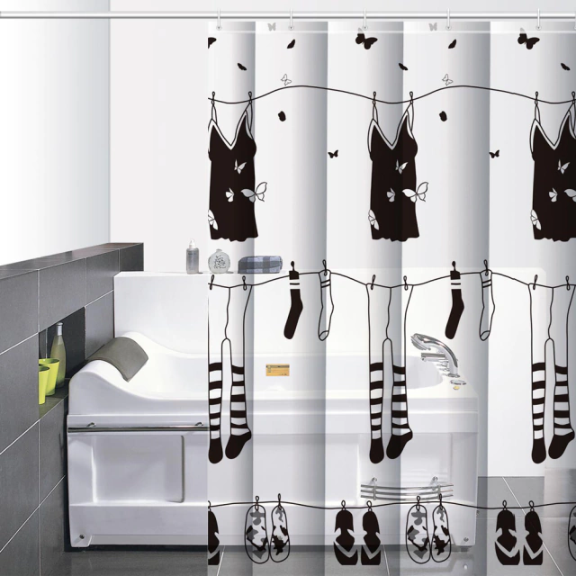 CORTINA DE BAÑO - PVC - Imagen 9