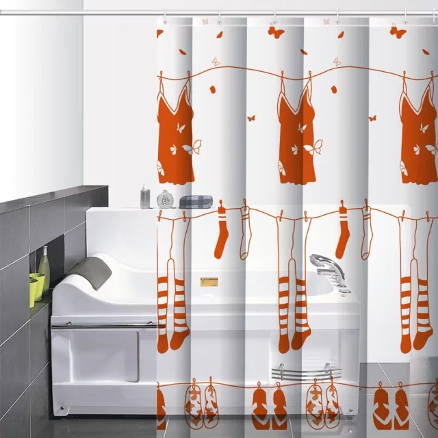 CORTINA DE BAÑO - PVC - Imagen 5